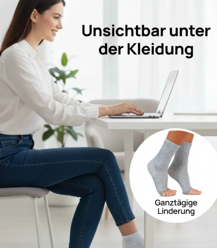 BioAktiv Bambus Fußbandage